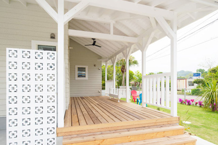 カバードポーチ